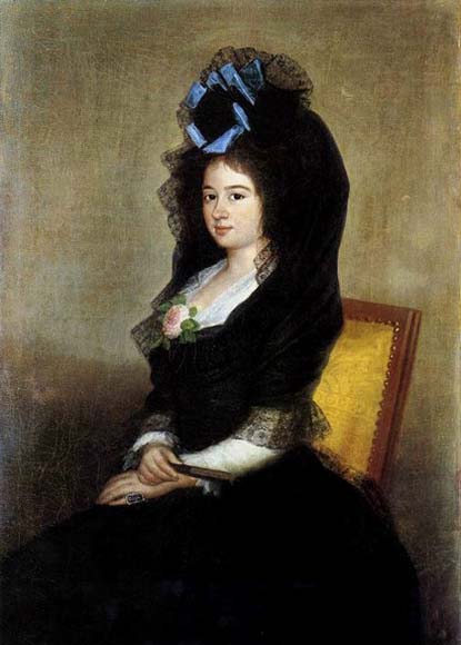 Francisco de goya y Lucientes Dona Narcisa Baranana de Goicoechea